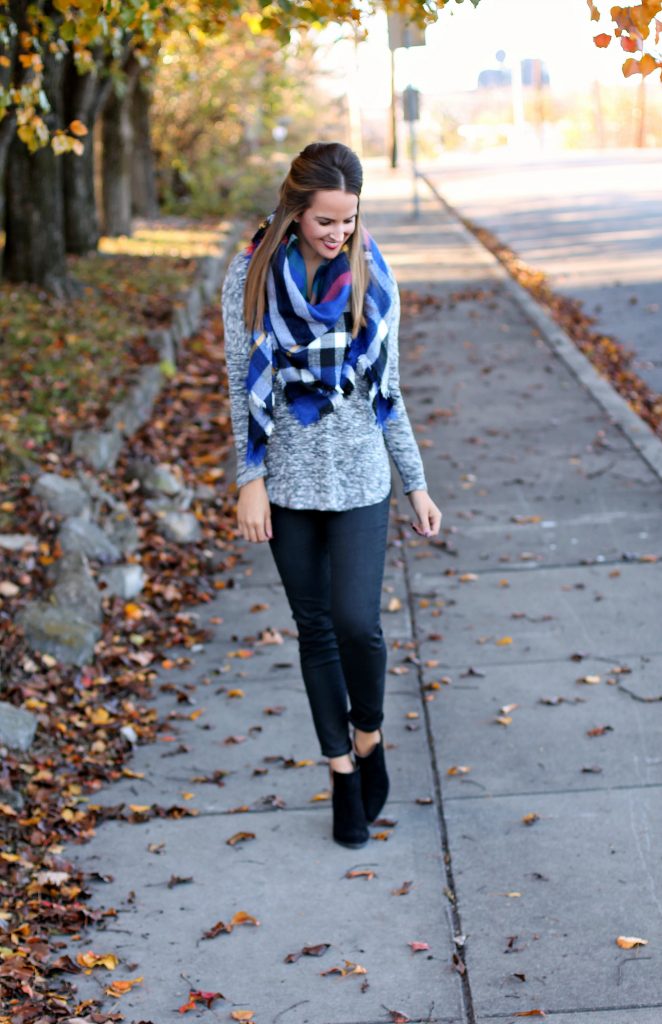 The Plaid Blanket Scarf Lex What Wear