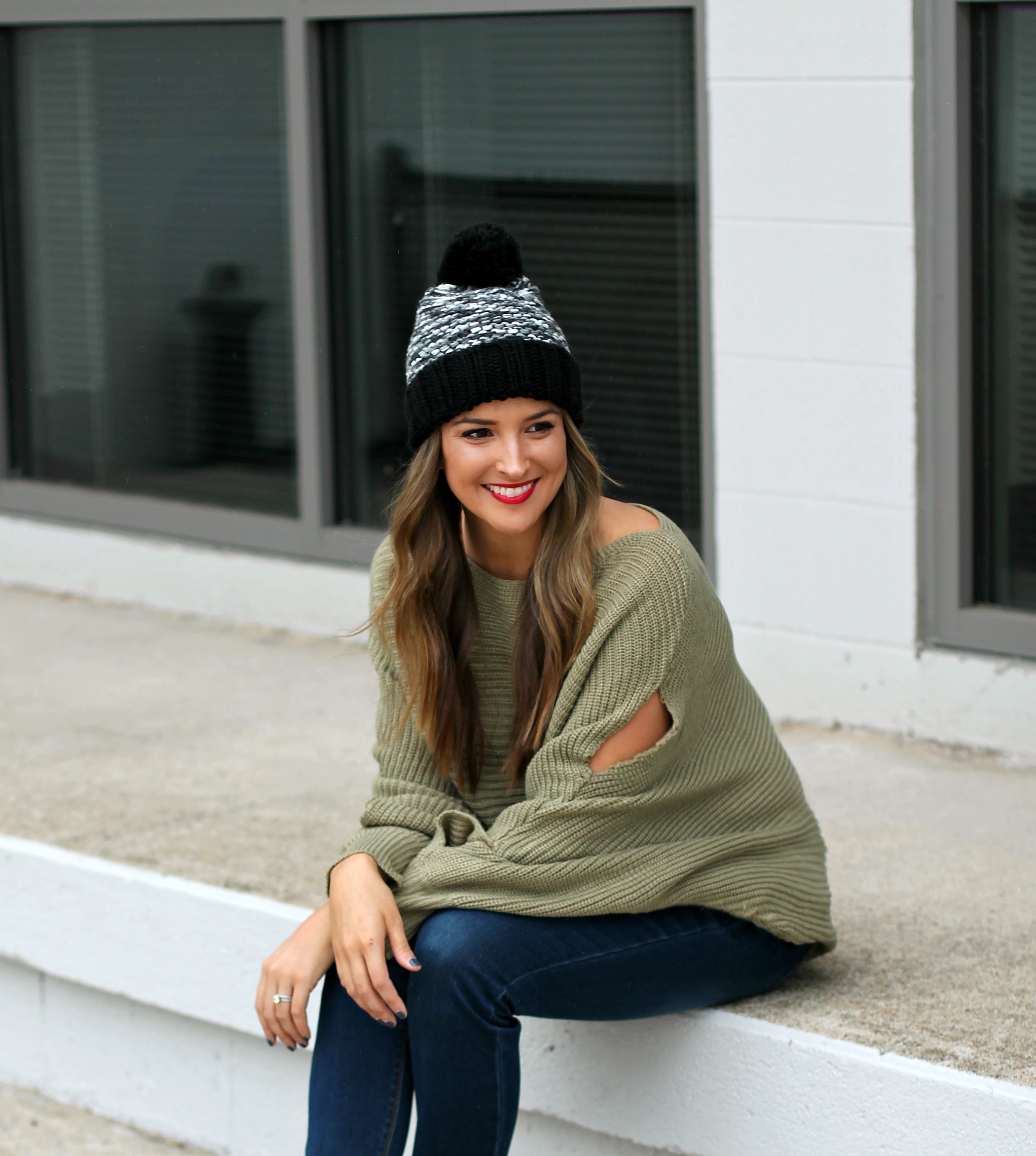 Pom Pom Beanie Lex What Wear