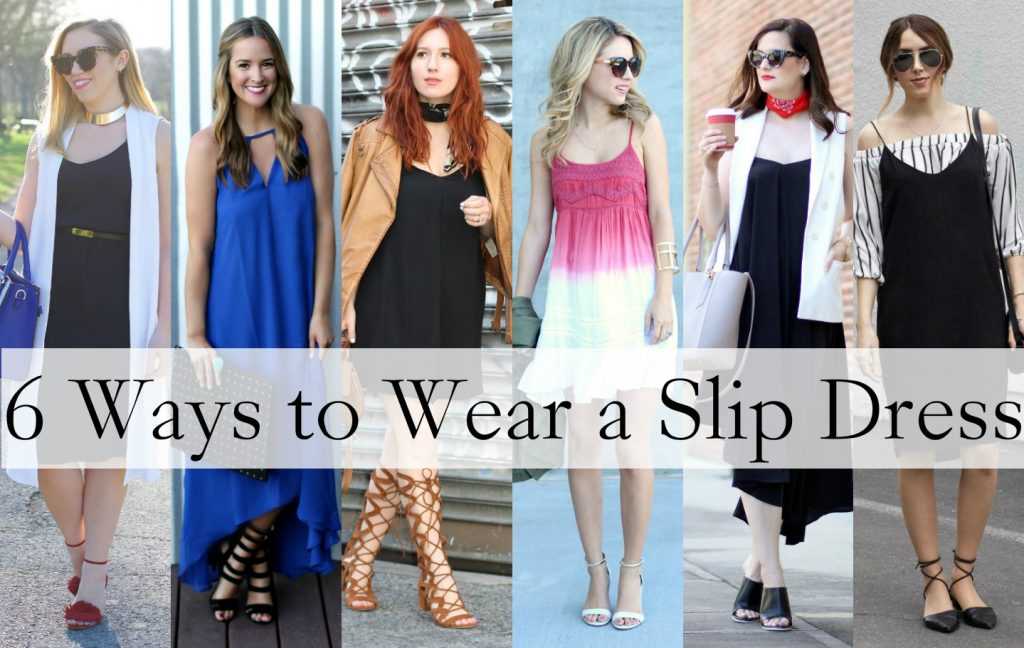 6 Ways To Wear Slip Dresses - Lex What Wear